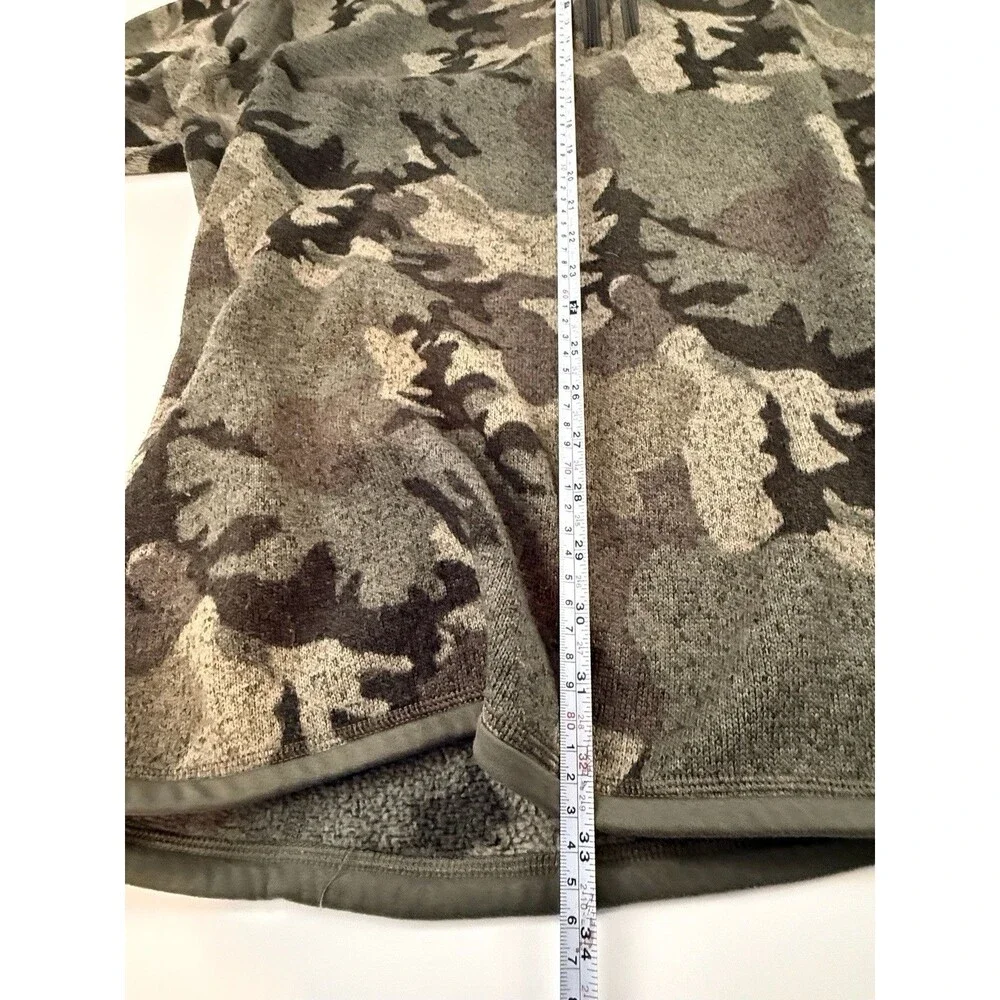 Patagonia Better Sweater 1/4 Zip Fleece Mens 3XL Camo Hunting STY25523 P20